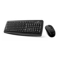 Genius Wireless SlimStar 8100 Vezeték nélküli Egér és Billentyűzet HUN Fekete