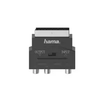 Hama (205268) FIC AV Adapter Scart-3RCA-SVHS Be/Ki