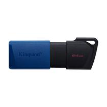 Kingston 64GB DataTraveler Exodia M USB 3.2 Fekete/Kék Pendrive
