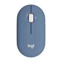 Logitech M350 Pebble Vezeték Nélküli Egér Kék