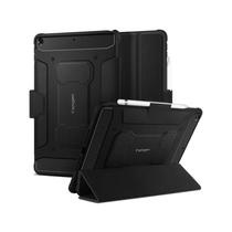 Spigen Rugged Armor Pro Apple iPad 10.2&quot; (2021/2020/2019) oldalra nyíló tok, fekete