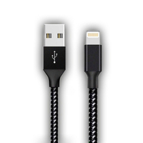 Stansson 2m USB - MFI Lightning Fonott Kábel