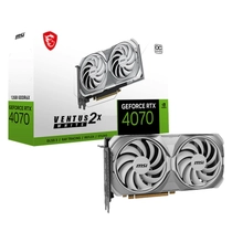 MSI GeForce RTX 4070 SUPER 12G VENTUS 2X WHITE OC (4070SPR12GVENT2XWHOC) Videokártya