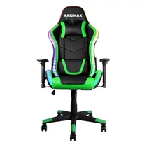 Raidmax Drakon DK925 Fekete / Zöld ARGB Gamer Szék	
