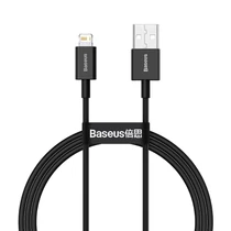 Baseus CALYS-A02 USB-A Lightning kábel 1m 2.4A fekete