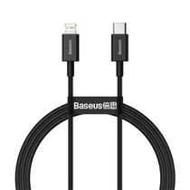Baseus Superior 20W USB-C Lightning kábel 1m fekete
