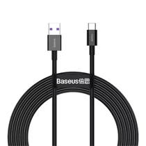 Baseus Superior USB-A Type-C 66W adatkábel 2m fekete