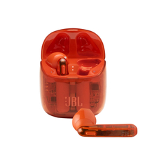 JBL Tune 225TWS Ghost Edition fülhallgató átlátszó-narancs