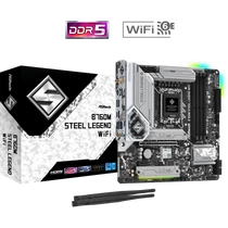 ASRock B760M Steel Legend Intel LGA1700 microATX Wifi Alaplap