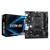 ASRock A520M-HDV AMD AM4 microATX Alaplap