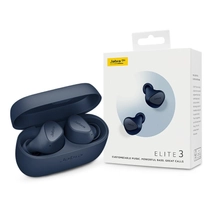 Jabra TWS Bluetooth sztereó headset v5.2 + töltőtok - Jabra Elite 3 True Wireless Earphones with Charging Case - kék