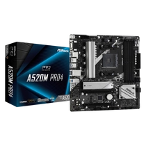 ASRock A520M PRO4 AMD AM4 microATX Alaplap