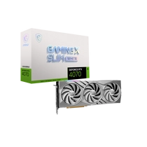 MSI GeForce RTX 4070 GAMING X SLIM WHITE 12G (4070GAMXSLIMWHITE12G) Videokártya