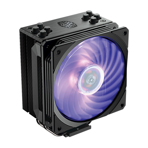 Cooler Master Hyper 212 RGB LED Fekete (RR-212S-20PC-R1) Processzor Hűtő