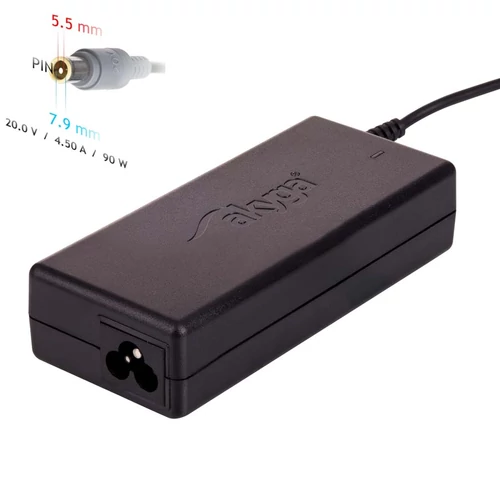 Akyga AK-ND-18 20V / 4.5A 90W 7.9 x 5.5 mm + pin
 Laptop Tápegység