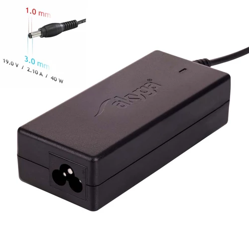 Akyga AK-ND-22 19V / 2.1A 40W 3.0 x 1.0 mm
 Laptop Tápegység