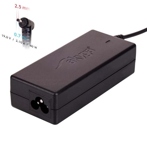 Akyga AK-ND-23 19V / 2.1A 40W 2.5 x 0.7 mm
 Laptop Tápegység