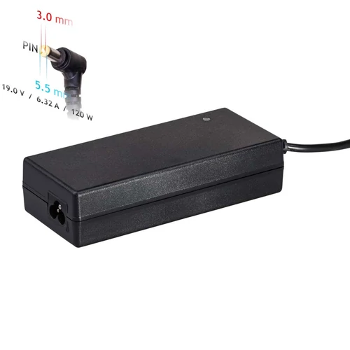 Akyga AK-ND-56 19V / 6.32A 120W 5.5 x 3.0 mm + pin
 Laptop Tápegység