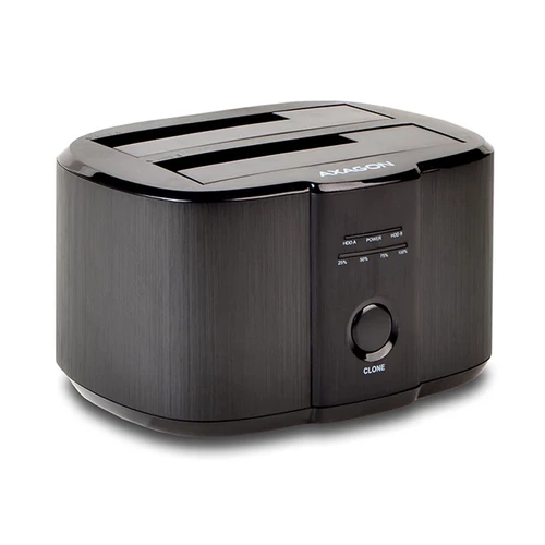 Axagon (ADSA-ST) USB 3.2 SATA Dual Dokkoló állomás Fekete