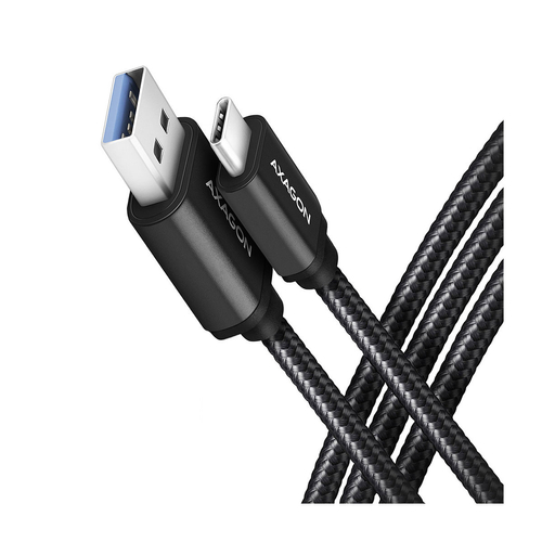 Axagon (BUCM3-AM15AB) USB-C - USB 3.2 1,5m Fekete Kábel