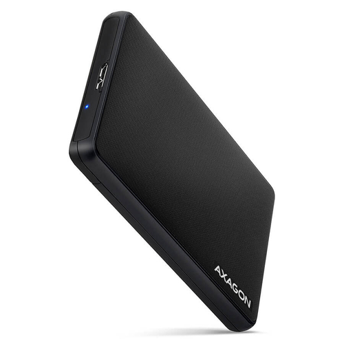 Axagon (AEE25-SL) USB 3.2  SATA3 HDD/SSD Fekete Külső Ház