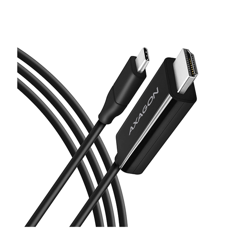 Axagon (RVC-HI14C) USB-C - HDMI 1,8m Fekete Kábel