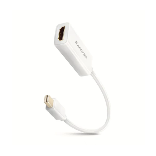 Axagon (RVDM-HI14NW) Mini DisplayPort - HDMI 1.4 4K/30HZ Aktív 0,15m Fehér Apater