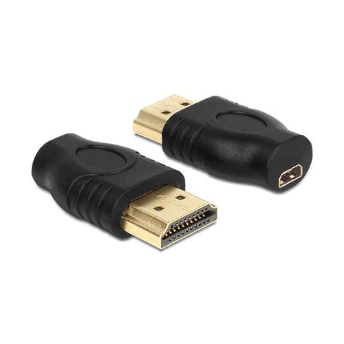 Delock HDMI Micro-D anya &gt; HDMI-A dugó Adapter (65507)