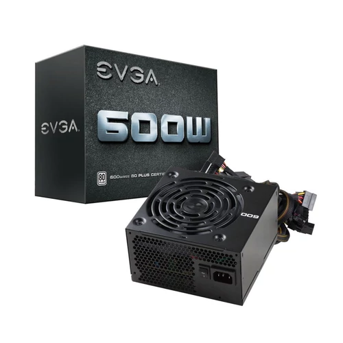 EVGA 600 W1 80+ White 600W (100-W1-0600-K2) Tápegység