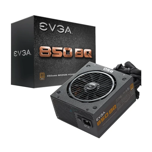 EVGA 850 BQ 80+ Bronze 850W Fél moduláris (110-BQ-0850-V2) Tápegység