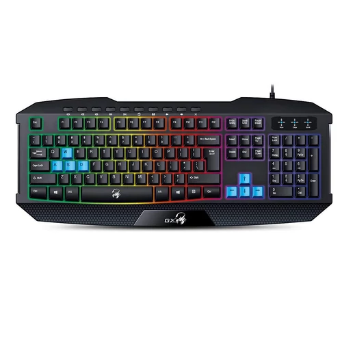 Genius Scorpion K215 GX Vezetékes Gamer Billentyűzet HUN Fekete