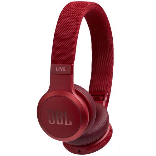 JBL Live 400 Bluetooth fejhallgató Piros