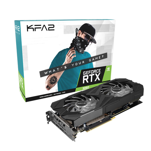 KFA2 GeForce RTX 3060 EX 12GB GDDR6 (36NOL7MD2NEK) Videokártya