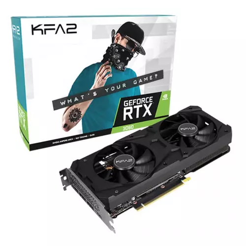 KFA2 GeForce RTX™ 3060 12GB GDDR6 (36N0L7MD1VOK) Videokártya