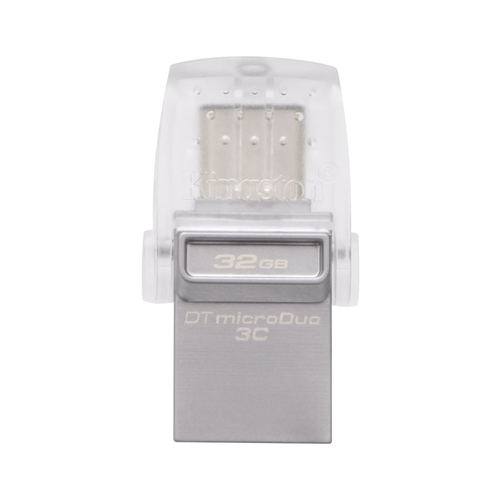 Kingston 32GB DataTraveler microDuo 3C USB 3.2 Type-C Titánszürke Pendrive