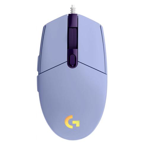 Logitech G203 Vezetékes Gamer Egér Lila