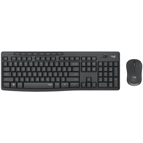 Logitech MK295 Silent Vezeték Nélküli Egér és Billentyűzet HUN Szürke
