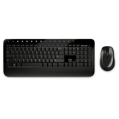 Microsoft Wireless Desktop 2000 Vezeték Nélküli Egér és Billentyűzet HUN Fekete