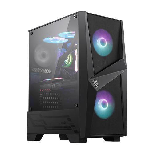 MSI Mag Forge 100R Fekete ATX (306-7g03r21-809) Számítógép ház