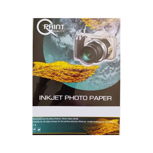 Q-Print Fotópapír A6 Fényes 210GR/M2 50 Lap