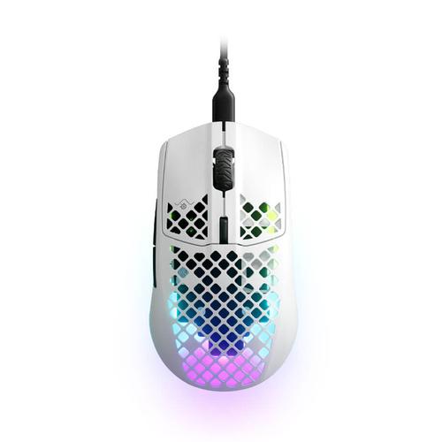 SteelSeries Aerox 3 (2022) Snow Vezetékes Optikai Gamer Egér Fehér (62603)