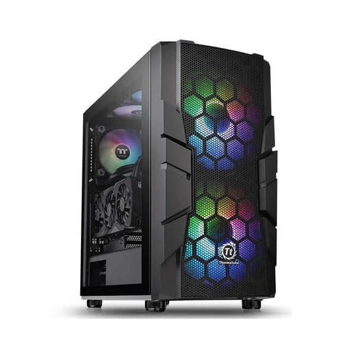 Thermaltake Commander C33 TG ARGB Fekete ATX (CA-1N4-00M1WN-00) Számítógép ház