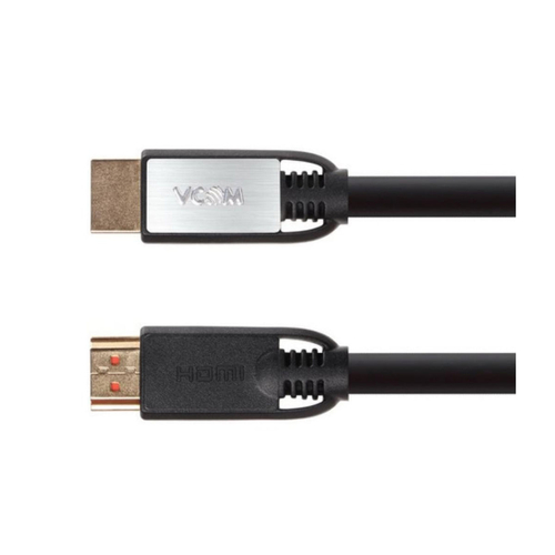 VCOM (CG578-3.0) HDMI Apa-Apa 3m (V2.0, 19M/M, 3D) Fekete-Ezüst Kábel