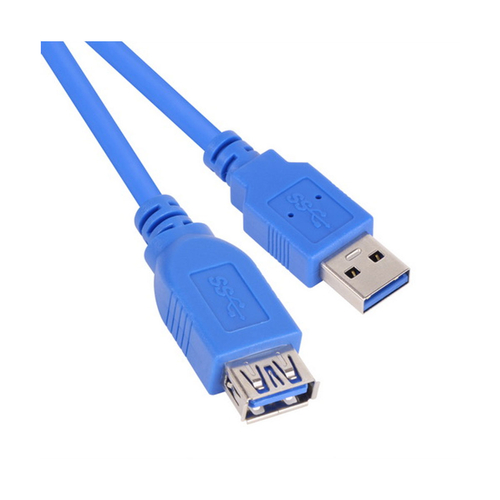 VCOM (CU302-1.8) Prémium 1,8m USB 3.0 Kék Hosszabbítókábel