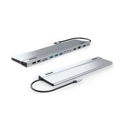 VCOM (CU4703) USB-C Ezüst Adapter Átalakító Kábel