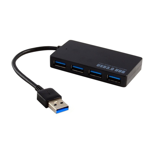 VCOM (DH-302) DH302 USB 3.0 HUB (4 port) Fekete