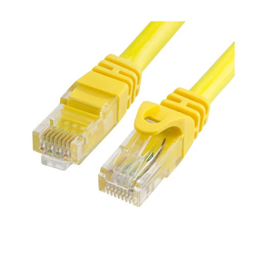 VCOM (NP611B-Y-1M) Hálózati UTP Cat6 Patch 1m Sárga Kábel
