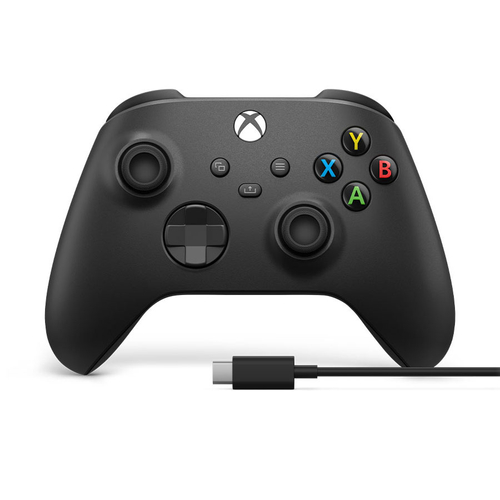 Microsoft Xbox Vezeték Nélküli Kontroller Fekete + USB-C Kábel
