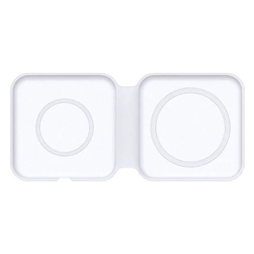 4Smarts UltiMAG Magsafe Duo 15W Vezeték Nélküli Töltő Fehér