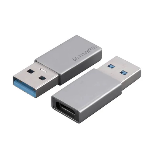 4Smarts USB Type C - USB Szürke Átalakító Adapter